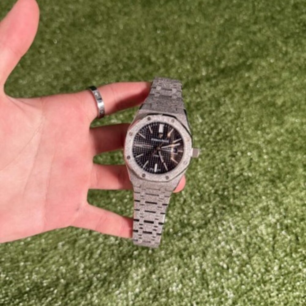 Iced Out AP Royal Oak | Automatic Watch